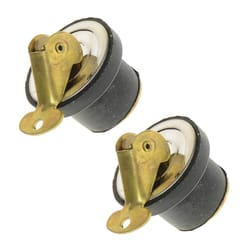 T-H Marine Boating Essentials Brass Deck and Baitwell Plugs 2 pk