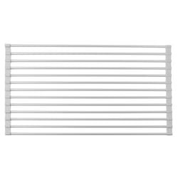 Rubbermaid 17.6 in. L X 13.8 in. W X 5.9 in. H White Steel Dish Drainer -  Ace Hardware