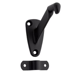 National Hardware Black Steel Handrail Bracket