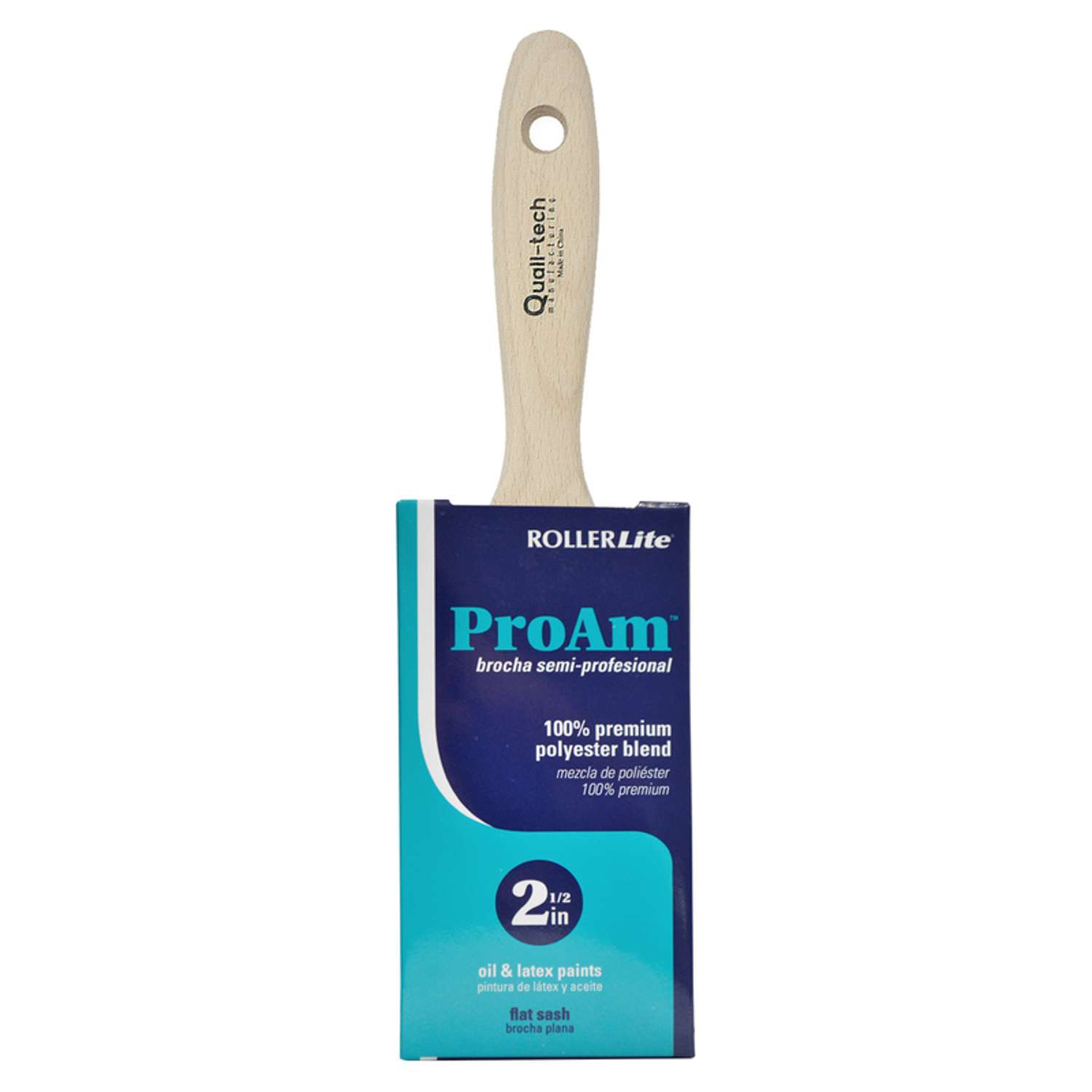 RollerLite ProAm 21/2 in. Flat Sash Paint Brush Ace Hardware