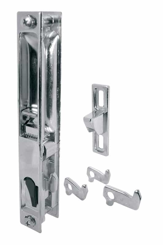 Prime Line Chrome Steel Outdoor Patio Door Handle Set Ace Hardware