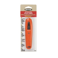 Hyde SwitchBlade 5.5 in. Self-Retracting Utility Knife Orange 1 pk