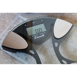 Escali 400 lb Digital Body Composition Scale White/Black