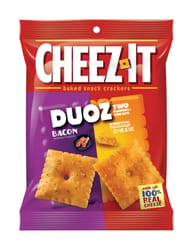 Cheez-It Duoz Bacon and Cheddar Crackers 4.3 oz Bagged
