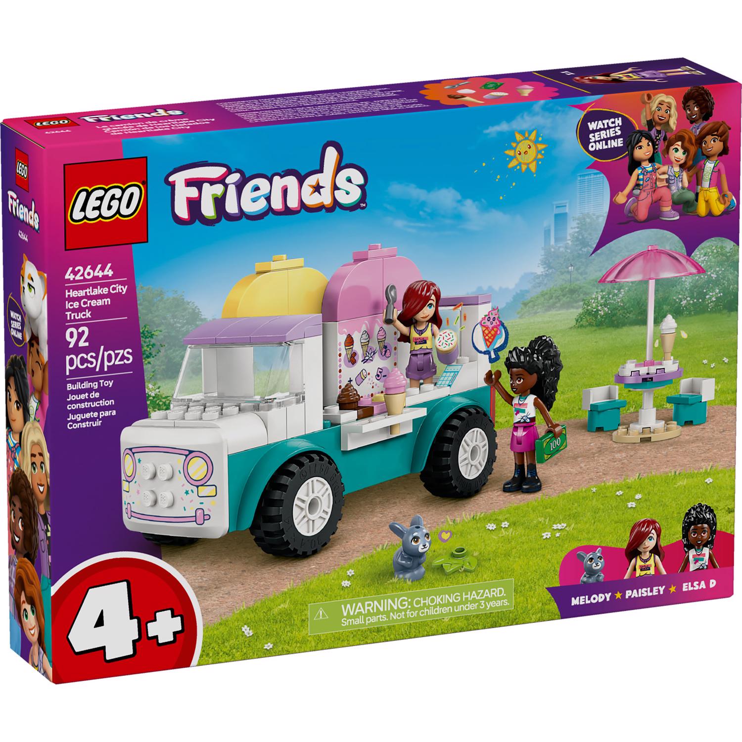 LEGO Friends Heartlake City Ice Cream Truck Building Toy Multi