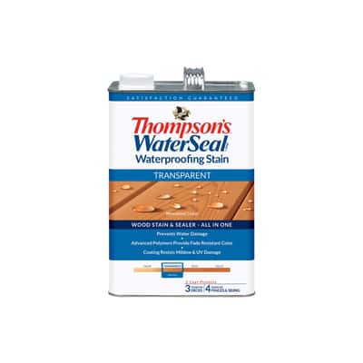 Thompson S Waterseal Transparent Woodland Cedar Waterproofing Wood Stain And Sealer 1 Gal Ace Hardware