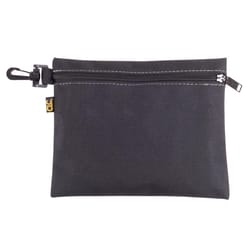 CLC 8 in. H Canvas Tool Pouch Black 1 pc