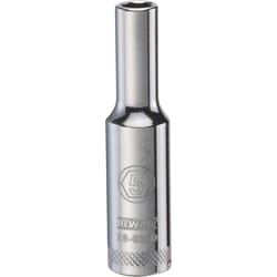 DeWalt 5 mm X 1/4 in. drive Metric 6 Point Deep Socket 1 pc