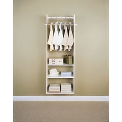 Easy Track 72 in. H X 25.1 in. W X 14 in. L Wood Laminate Hanging Tower Closet Kit