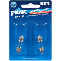 Peak Incandescent Indicator Miniature Automotive Bulb DE3175