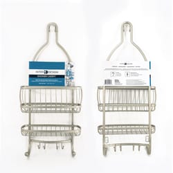 Kitsure Large Shower Caddy - 2 Pack Adhesive Shower Organizer, Drill-F