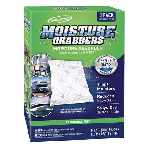 Moisture Absorbers - Absorber With Charcoal Prevents Water Damage 4 Pack - Humidity  absorber 