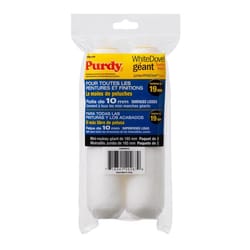 Purdy White Dove Woven Fabric 6.5 in. W X 3/8 in. Jumbo Mini Paint Roller Cover 2 pk