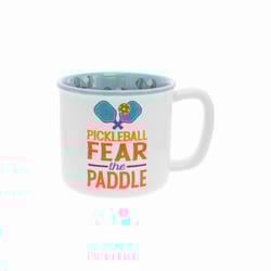Pavilion Positively Pickled 18 oz Mulitcolored BPA Free Pickleball Mug