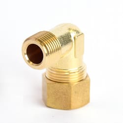ATC 5/8 in. Tube 3/8 in. D MPT Brass 90 Degree Street Elbow