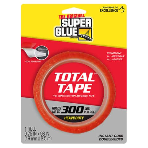 Clear Double-Sided Tape  Strong, Permanent Adhesive for Various