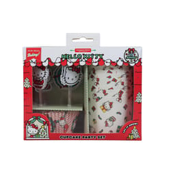 Handstand Kitchen Hello Kitty Paper Holiday Cupcake Party Set