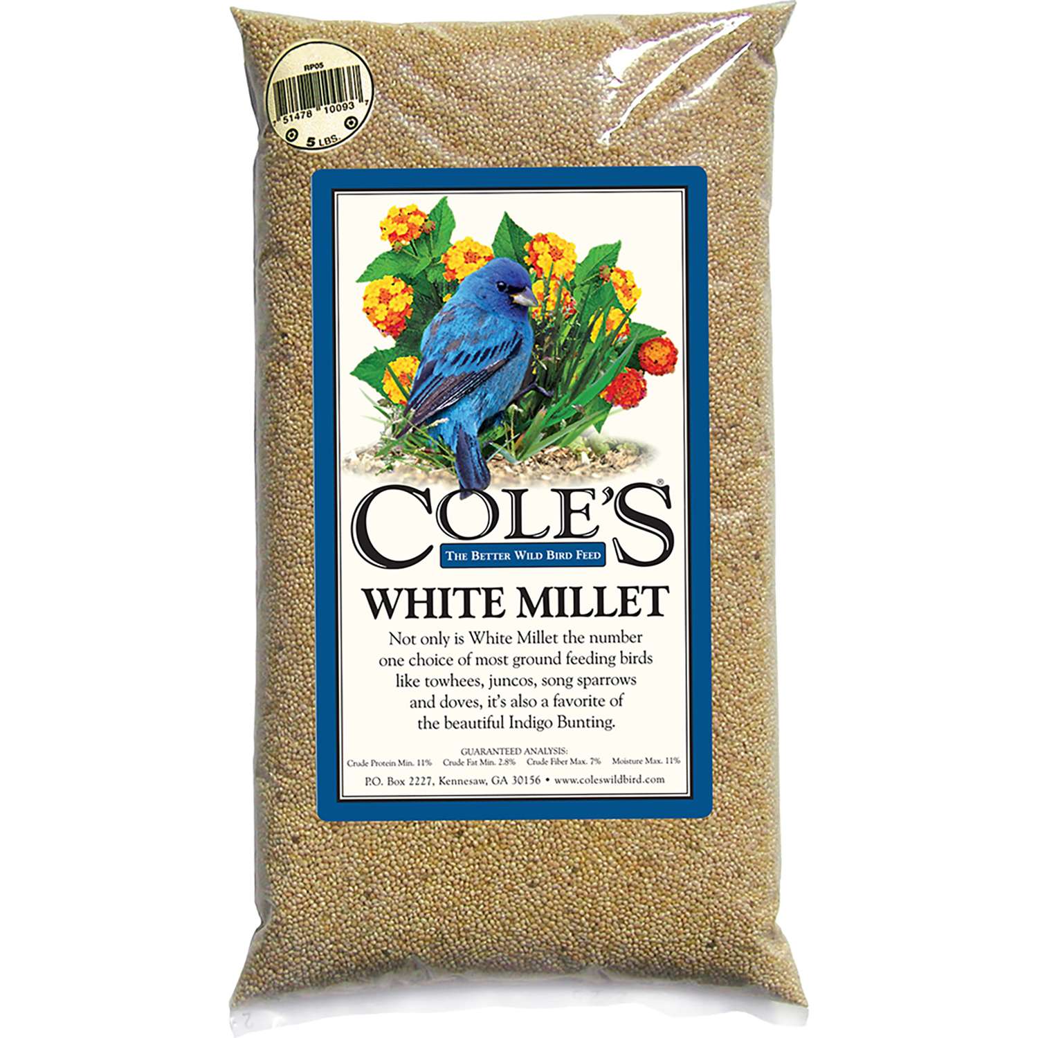 Cole's Assorted Species White Millet Wild Bird Food 20 lb - Ace Hardware