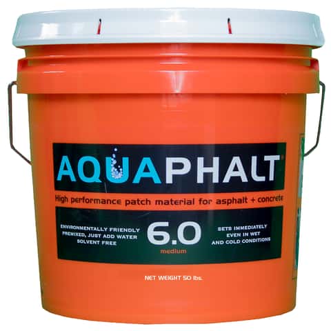 Aquaphalt 6.0 Asphalt and Concrete Patch, Black Water-Based 3.5