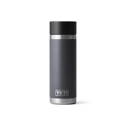 YETI Rambler 18 oz Charcoal BPA Free Bottle with Hotshot Cap