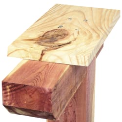 Architectural Mailboxes 43.3 in. Natural Red Cedar Mailbox Post