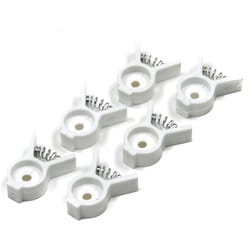 Chef Craft White Plastic Clip