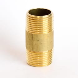 ATC 3/4 in. MPT X 3/4 in. D MPT Yellow Brass Nipple 2 in. L