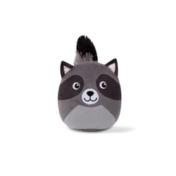 Fringe Studio Wagsdale Multicolored Plush Rocky Raccoon Dog Toy 1 pk