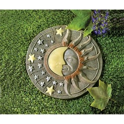 Summerfield Terrace Multi-color Polyresin 0.5 in. H Ceelestial Stepping Stone