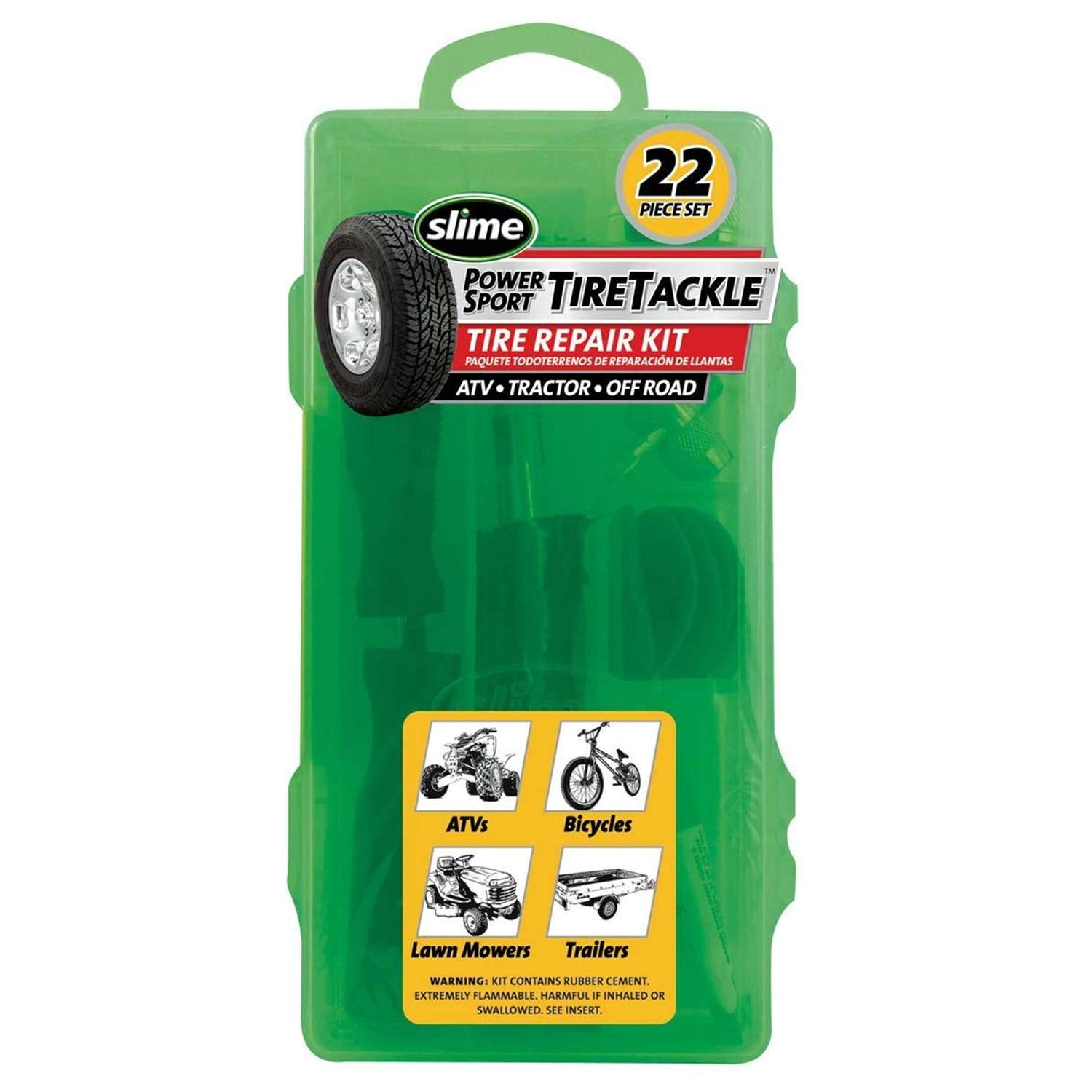 Slime TireTackle Tire Repair Toolbox Ace Hardware