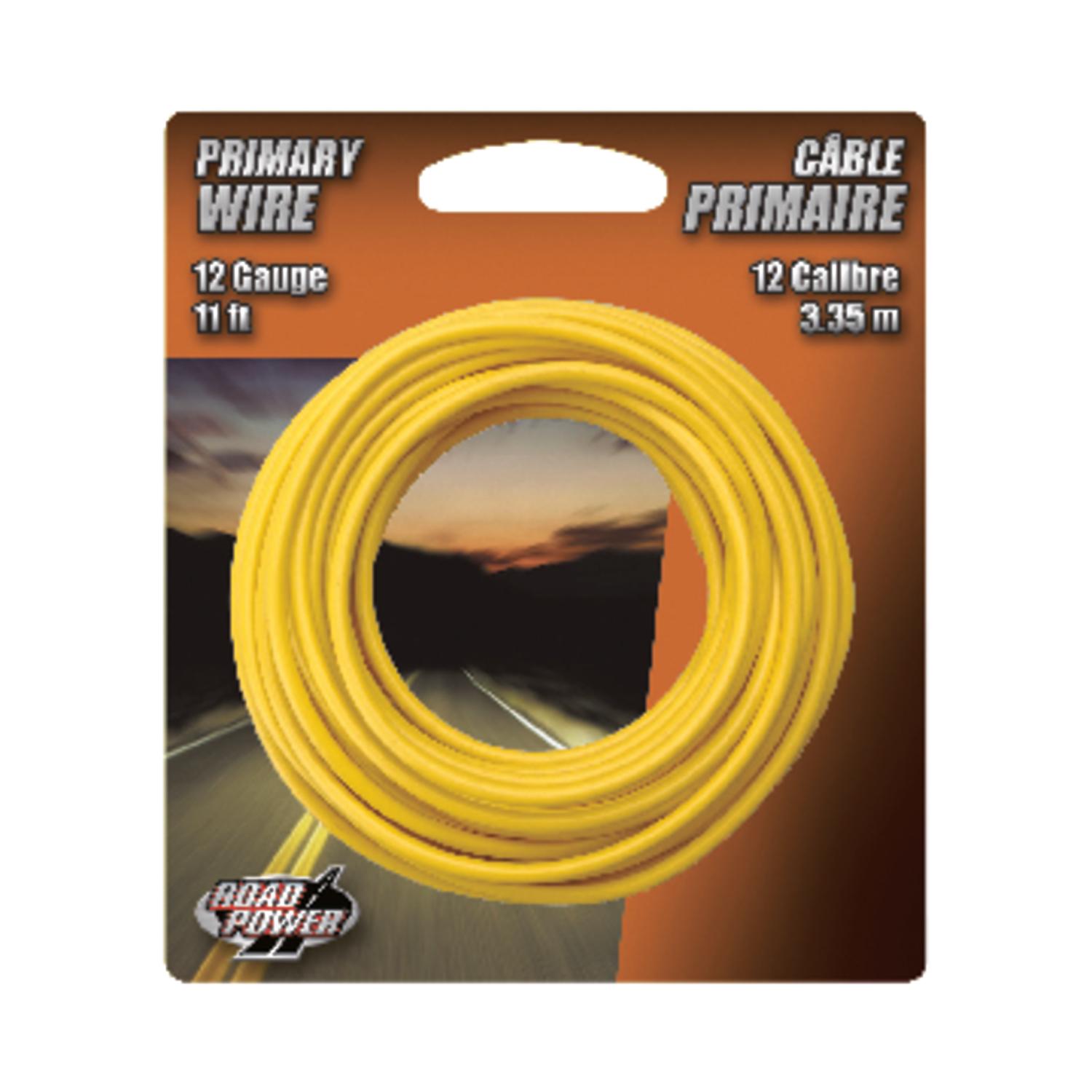 Fil Électrique Auto GXL 12 AWG Vert Clair - Bobine 250 Pieds (Neuf)