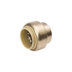 B&K Proline Push to Connect 1/2 in. PTC Brass Cap