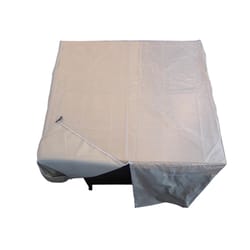 Hiland PVC Coated Polyester Fire Pit Cover 23 in. H X 45 in. W X 45 in. D