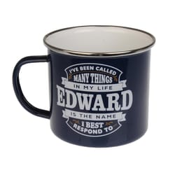 Top Guy Edward 14 oz Multicolored Steel Enamel Coated Mug 1 pk
