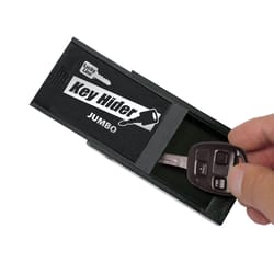 Lucky Line Jumbo Plastic Black Magnetic Key Holder