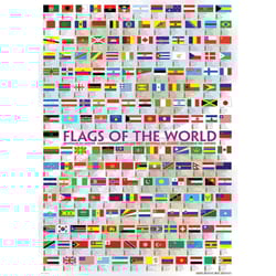 Eurographics Flags of the World Jigsaw Puzzles Multicolored 1000 pc