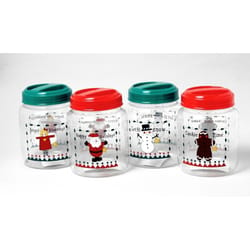 Chef Craft Clear Storage Jar 4 pk