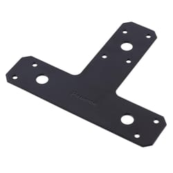 Hampton 11/16 in. H X 5 in. W X 6 in. L Black Steel T-Plate