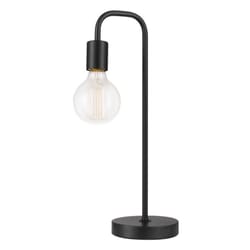 Globe Electric 18 in. Black Table Lamp