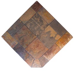 Diamond Hearths Multicolored Ceramic Hearth Pad