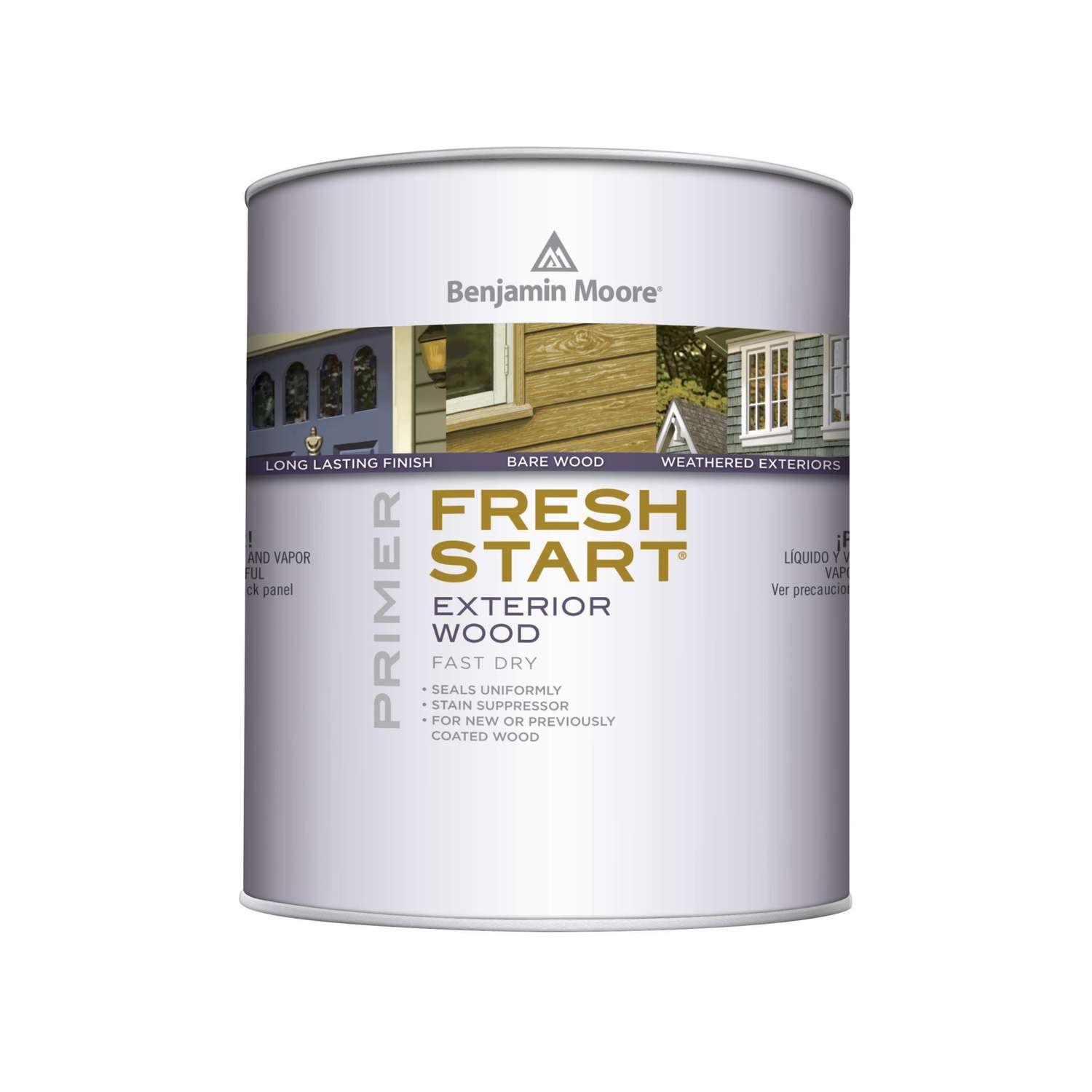 Benjamin Moore Fresh Start White Low Luster Alkyd Deck & Siding Primer