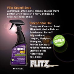 Flitz Speed Waxx No Scent Cleaner and Polish Liquid 16 oz