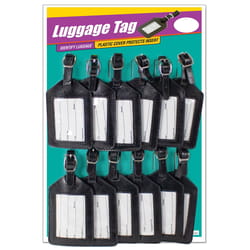 Lucky Line Black Luggage Tag