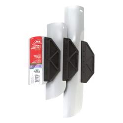 Ace  6, 10, 15 in. L White  Aluminum/Steel  Paint Shield Sets 