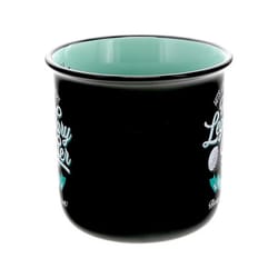 Pavilion Legends of the World 13 oz Black/Teal BPA Free Legendary Golfer Mug