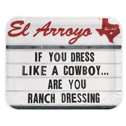 El Arroyo If You Dress Like A Cowboy... Are You Ranch Dressing Party Plates Paper 12 pk
