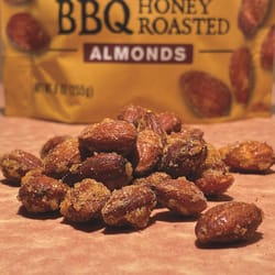 Rufus Teague Snacks Honey Almonds Honey Roasted BBQ Almonds 9 oz Bagged