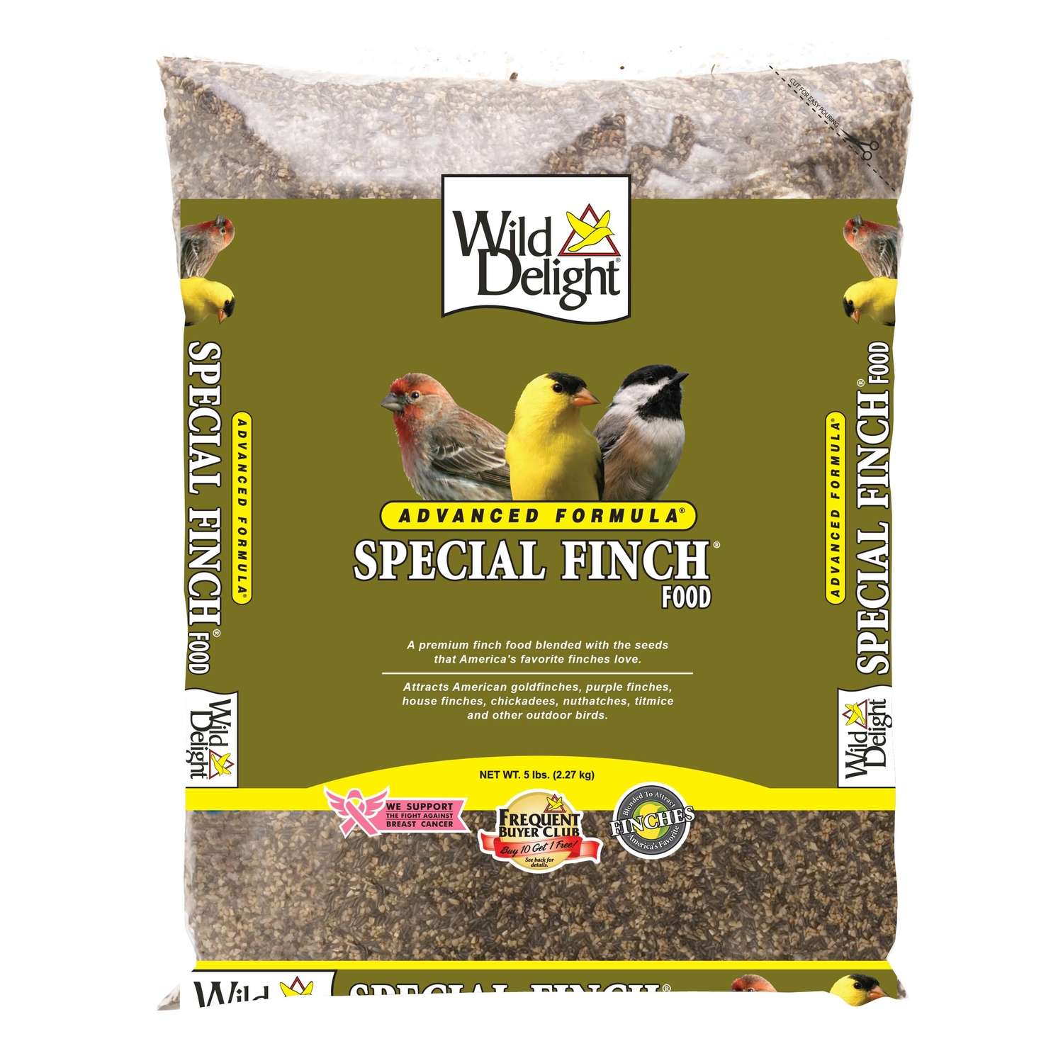 Wild Delight Special Finch Finches Wild Bird Food Sunflower Kernels 5 ...