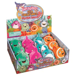 Playmaker Toys Sea Critters Plush Balls Assorted 1 pc