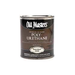 Old Masters Semi-Gloss Clear Oil-Based Polyurethane 1 pt
